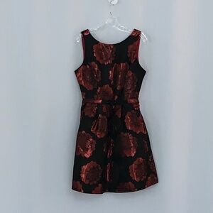 Jessica Howard Sleeveless Black/Red Dress
